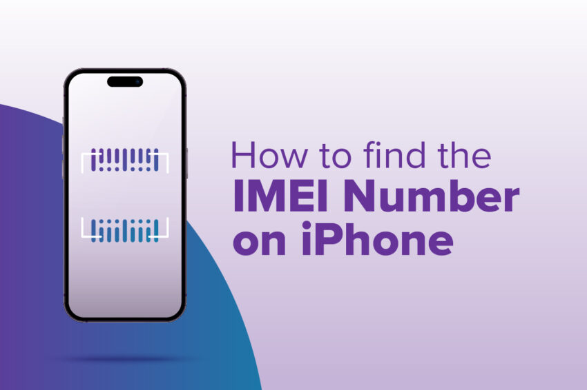 how to find the imei number on iphone with an iphone icon