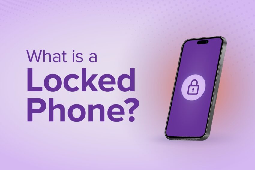 what is a locked phone with an iphone and a locked icon in the middle