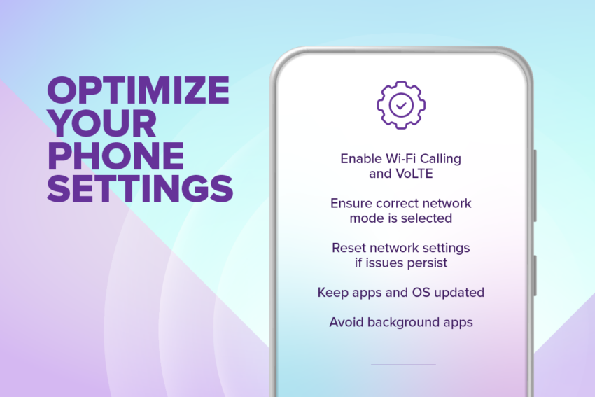 Instructions on how to optimize your phone settings