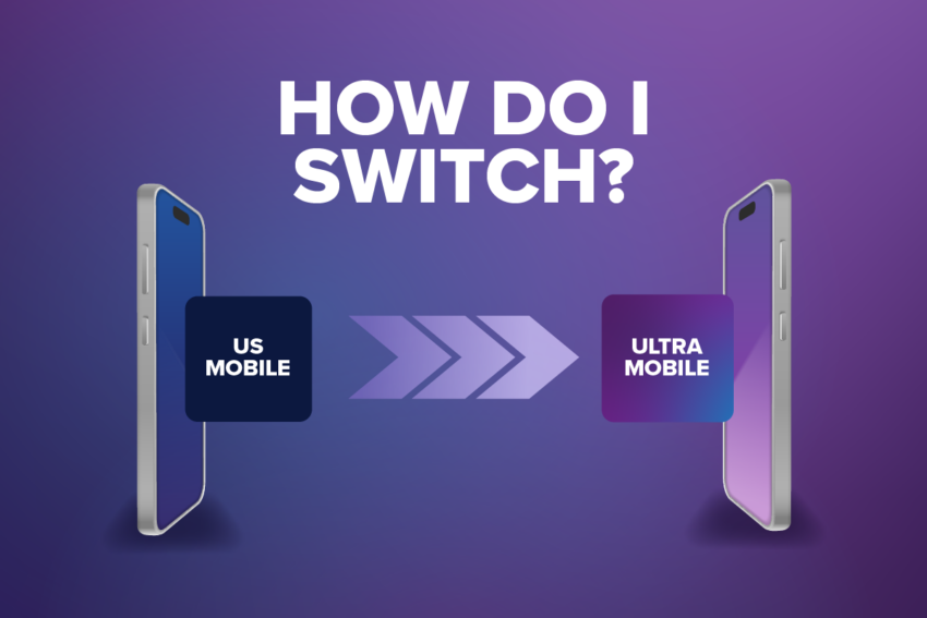 How do I switch? 2 phones with US mobile and Ultra Mobile