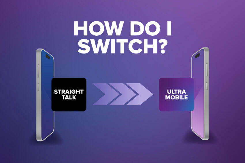 How do I switch? 2 phones with Straight Talk and Ultra Mobile